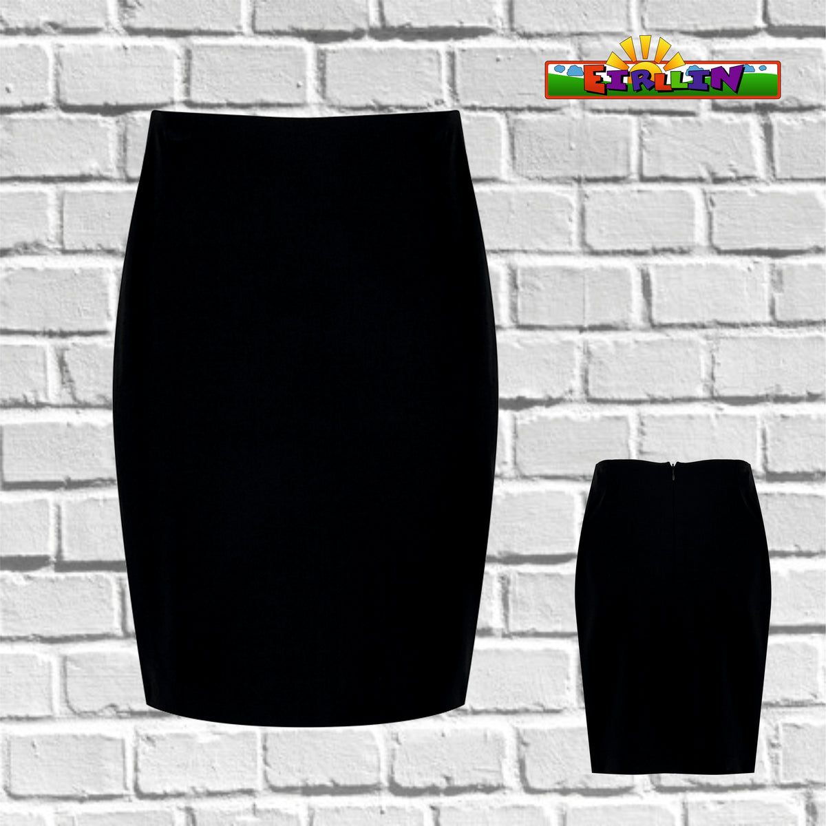 School Uniform Skirt Black Pencil Skirt Age 12 Trutex Pencil Skirt - Main Image