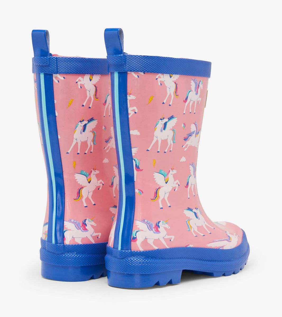 Hatley Magical Pegasus Shiny Rain Boots Eirllin