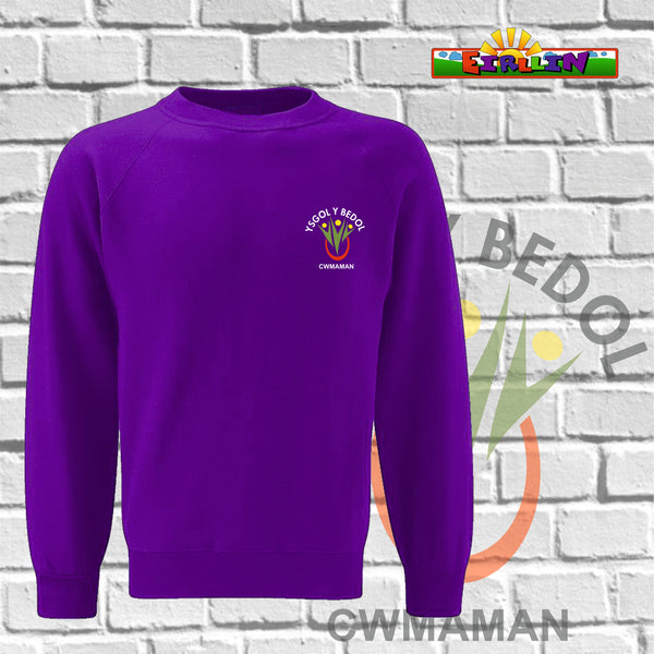 Ysgol y Bedol Sweatshirt Purple