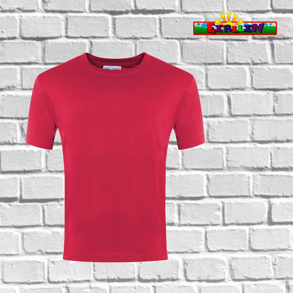 Crew neck T-shirt - Red
