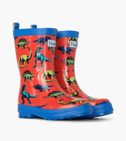 Hatley Painted Dinos Shiny Rain Boot