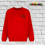 Custom Dragon Sweatshirt Y Ddraig - Red or Black