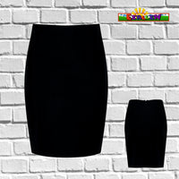 Trutex Pencil Skirt - Black (GSC-BLK)