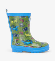 Hatley Aquatic Reptiles Shiny Rain Boots