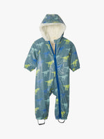 Hatley T-Rex Sherpa Lined Colour Changing Baby Bundler