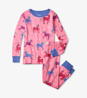 Hatley Dreamy Horses cotton Pajama set