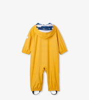 Hatley Terry Lined Baby Bundler Yellow / Navy