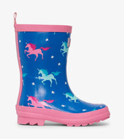 Hatley Twinkle Unicorns Shiny Rain Boots