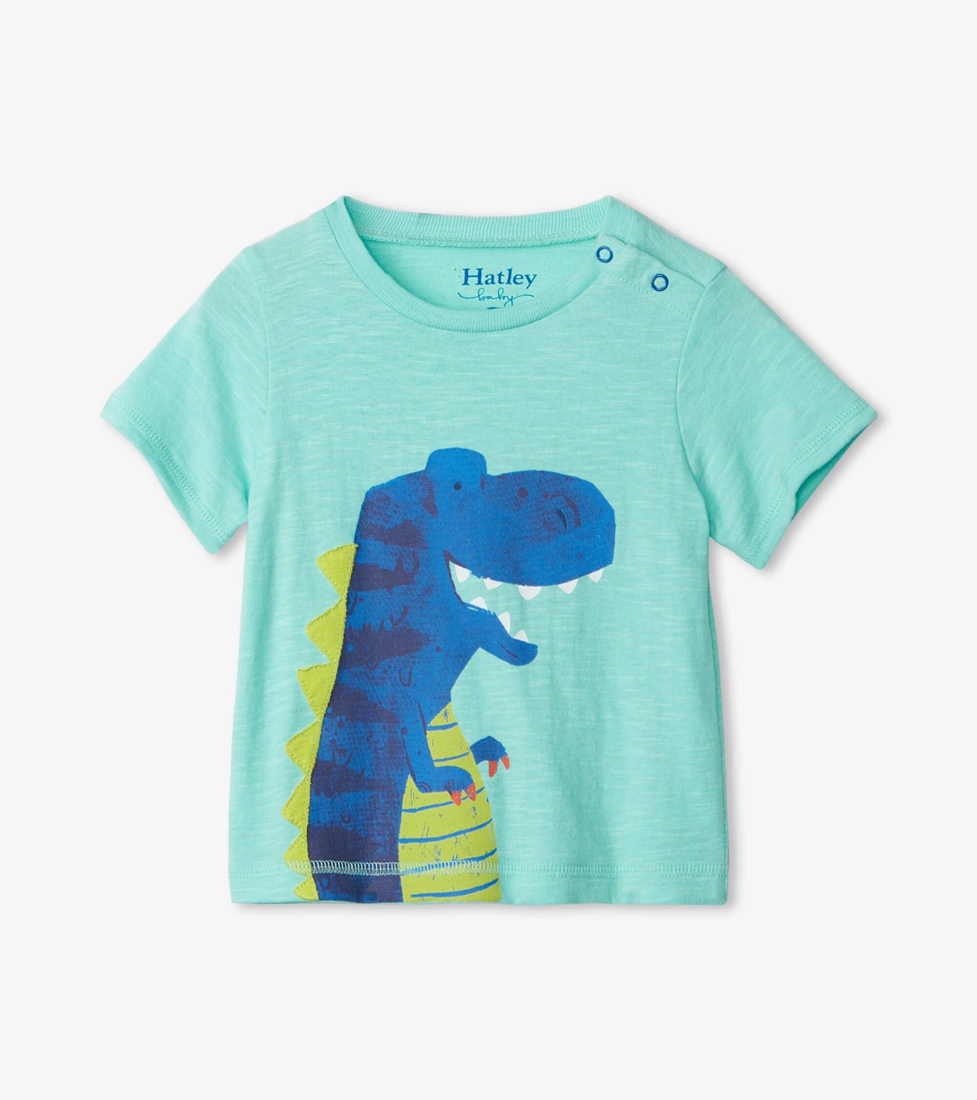 Hatley Baby Short Sleeve Graphic Tee - Delightful Dino
