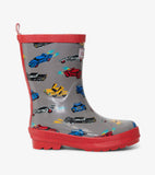 Hatley Cars Shiny Rain Boots