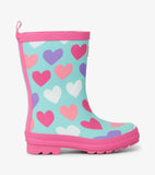 Hatley Colourful Hearts Matte Finished Rain Boots