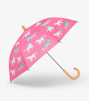 Hatley Frolicking Unicorns Colour Changing Umbrella