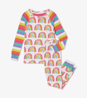 Hatley Pretty Rainbows cotton Pajama set