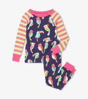 Hatley Tropical Birds Organic cotton Pajama set